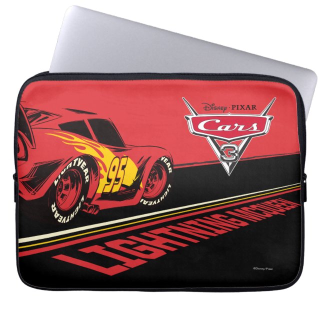 Cars 3 | Lightning McQueen - Let's Race Laptop Sleeve (Front)