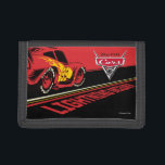 Cars 3 | Lightning McQueen - Let's Race Tri-fold Wallet<br><div class="desc">Cars 3: Blinded by a new generation of blazing fast racers, the legendary Ligntning McQueen is suddenly pushed out of the sport he loves. To get back in the game, he will need the help of an eager young race technician who has her own plan to win, inspiration from the...</div>
