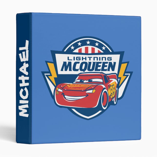 Cars 3 | Lightning McQueen - Lightning Fast Ring Binder (Front/Spine)