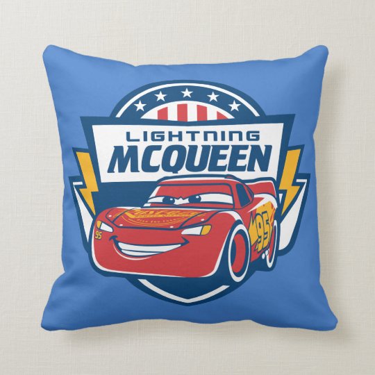 lightning mcqueen pillow