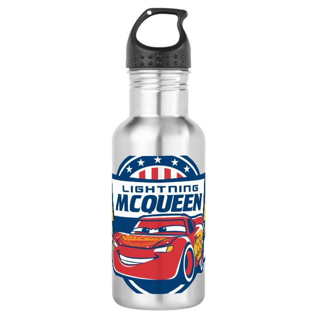 Cars 3 | Lightning McQueen - Lightning Fast Water Bottle (Front)