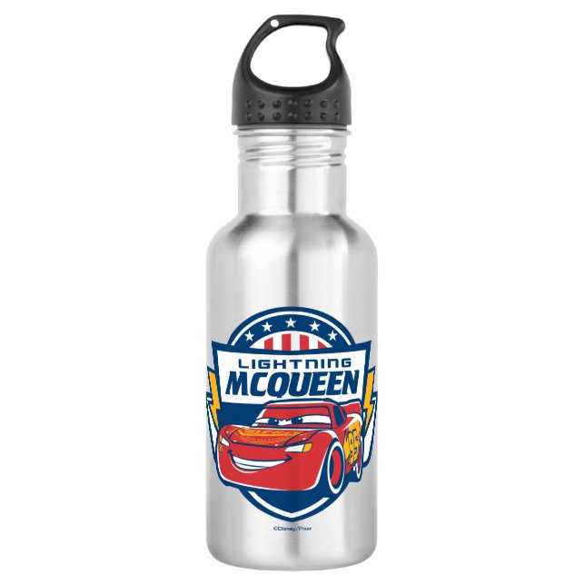 Cars 3 | Lightning McQueen - Lightning Fast Water Bottle (Front)