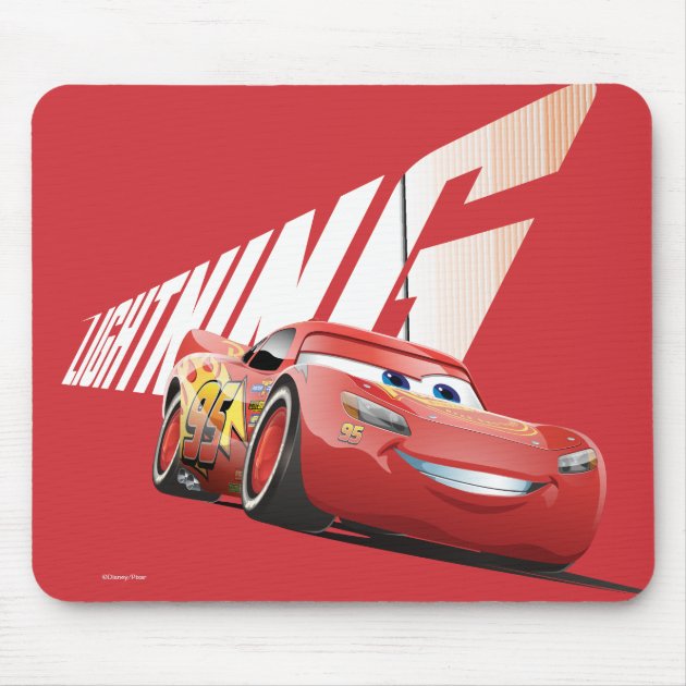 Lightning mcqueen discount mouse pad