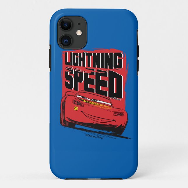 Cars 3 | Lightning McQueen - Lightning Speed Case-Mate iPhone Case (Back)