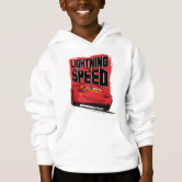 Lightning Mcqueen Vs Doc Hudsonlightning Mcqueen Cotton Sweatshirt For  Kids - Cartoon Hoodie