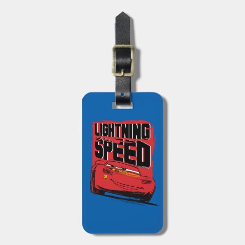 Cars 3  Lightning McQueen _ Lightning Speed Luggage Tag