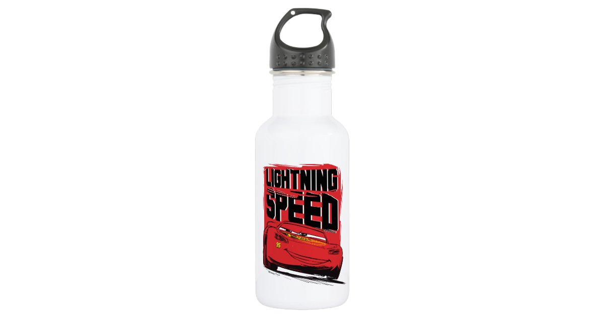 Cars 3 Lightning McQueen Lightning Speed Stainless Steel Water