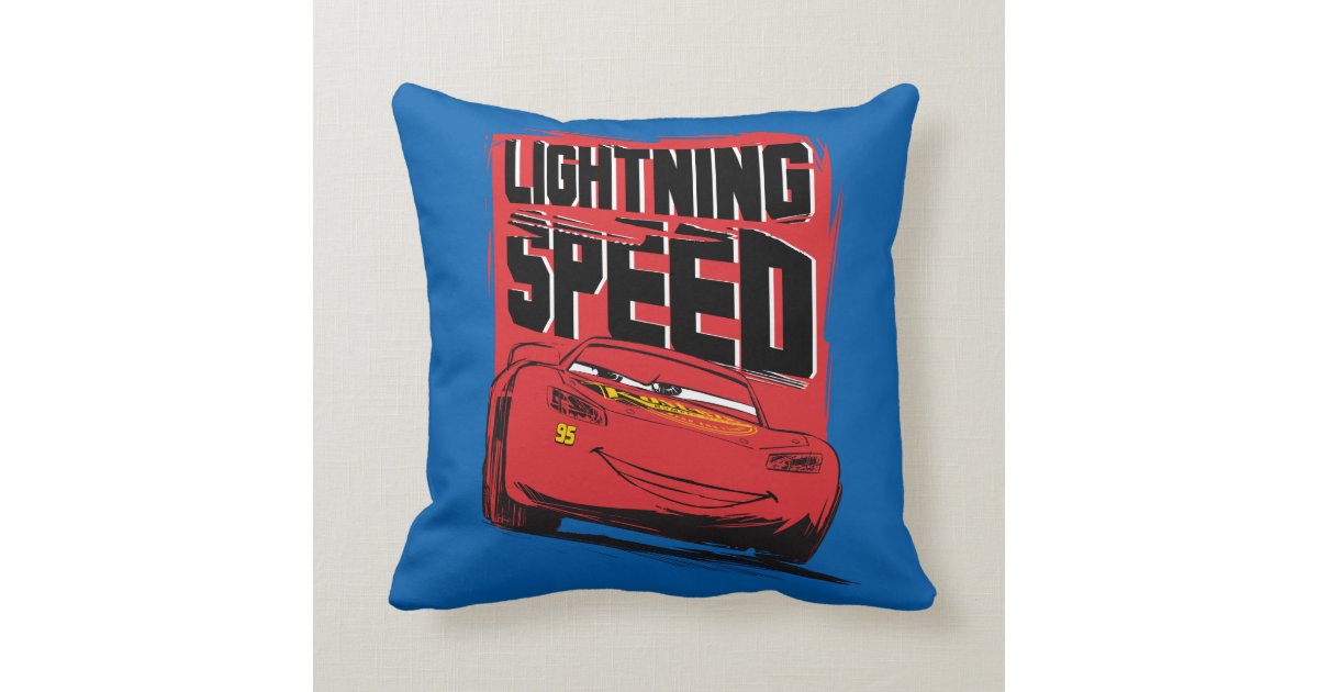 lighting mcqueen pillow