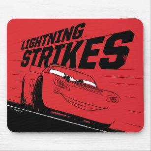 Cars 3   Lightning McQueen - Lightning Strikes Mouse Pad