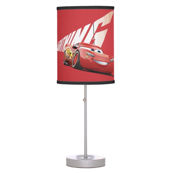lightning mcqueen table lamp
