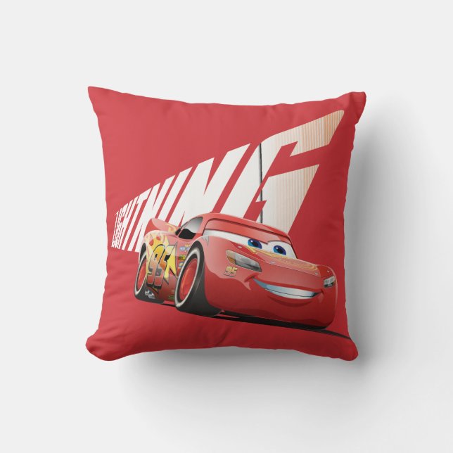 Cars 3 | Lightning McQueen - Lightning Throw Pillow (Front)