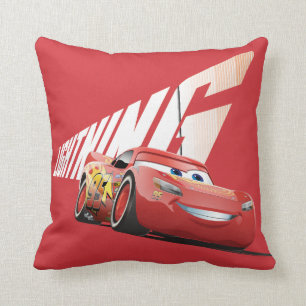 Cars 3   Lightning McQueen - Lightning Throw Pillow