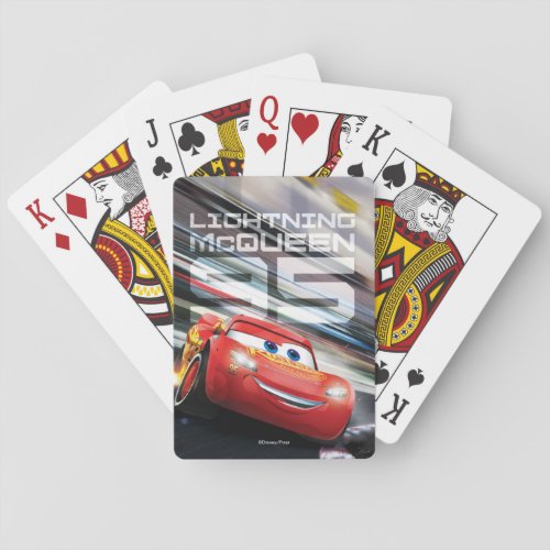 Cars 3 | Lightning McQueen - Pack Leader Poker Cards