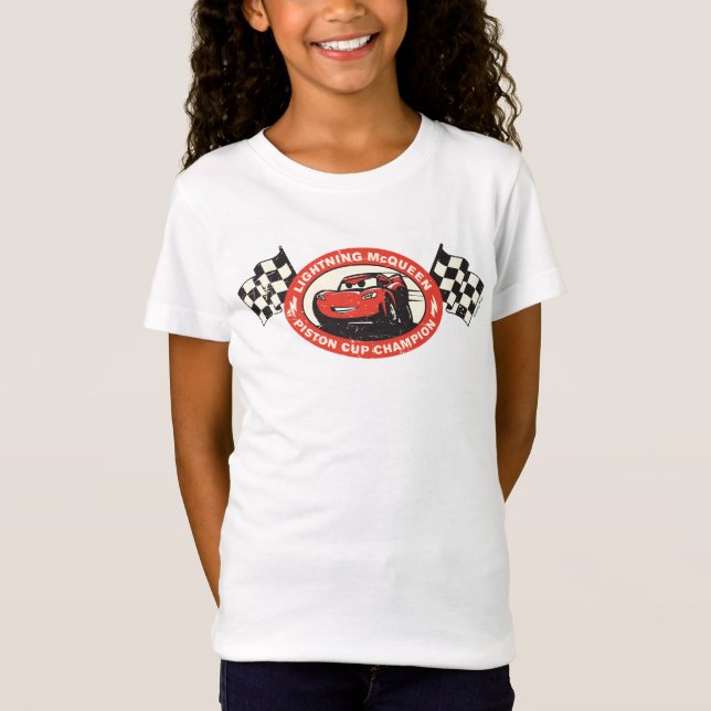 Cars 3 | Lightning McQueen - Piston Cup Chamion T-Shirt (Front)