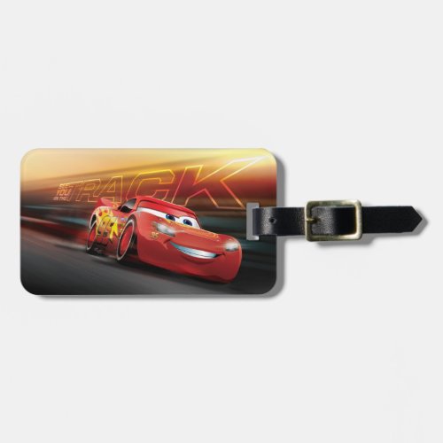 Cars 3  Lightning McQueen _ See You on the Track Luggage Tag