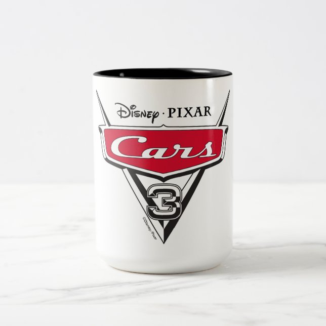 Cars 3 Logo Two-Tone Coffee Mug (Center)