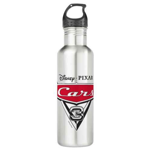 Cars 3 Logo Water Bottle