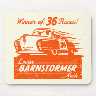Cars 3   Louise Barnstormer Nash - 36 Races Mouse Pad