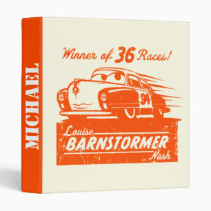 Cars 3   Louise Barnstormer Nash - 36 Races Ring Binder