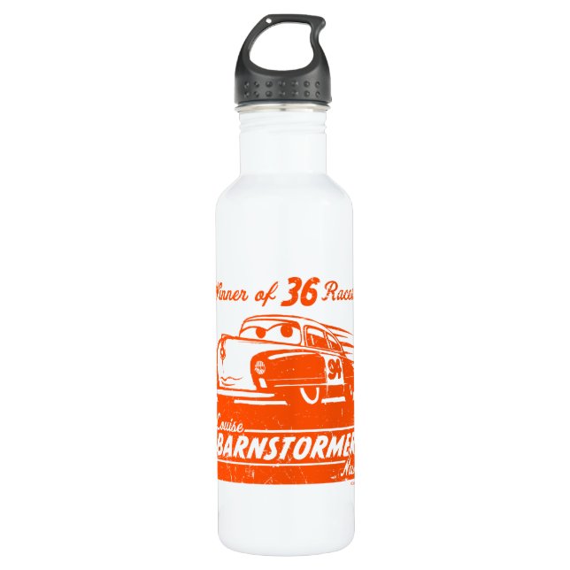 Cars 3 | Louise Barnstormer Nash - 36 Races Water Bottle (Front)