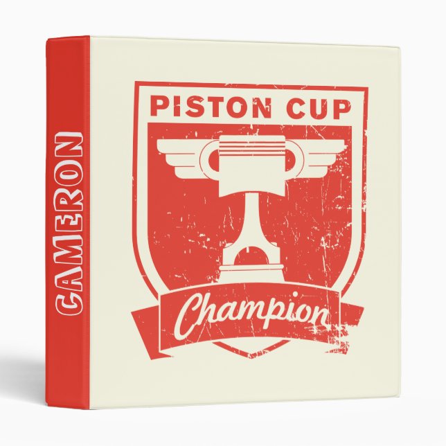 Cars 3 | Piston Cup Champion Binder (Front/Spine)