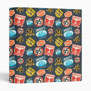 Cars 3   Piston Cup Champion Pattern 3 Ring Binder