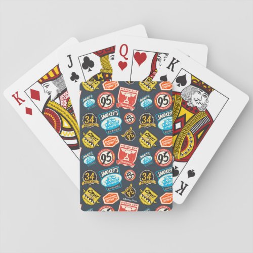 Cars 3  Piston Cup Champion Pattern Poker Cards