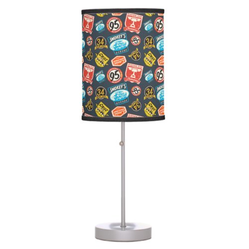 Cars 3  Piston Cup Champion Pattern Table Lamp