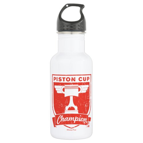 Cars 3  Piston Cup Champion Stainless Steel Water Bottle
