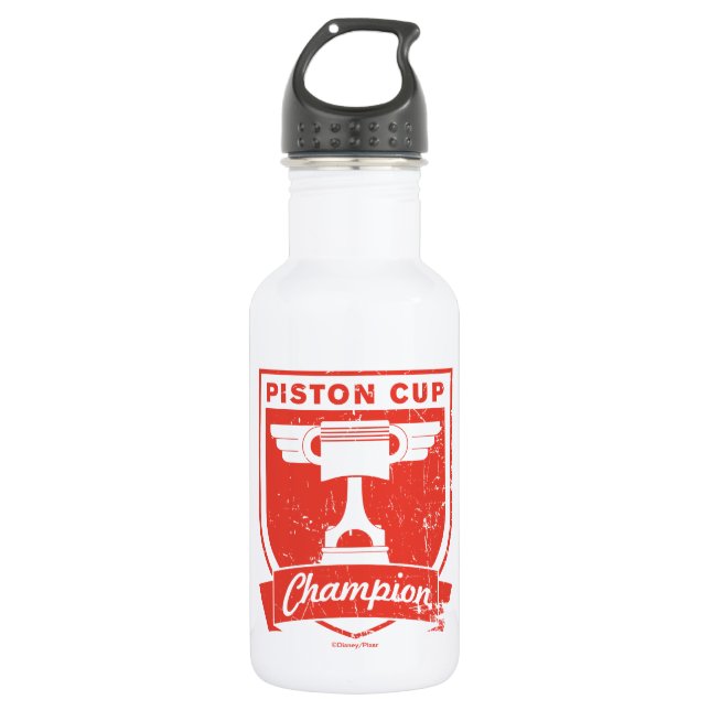 Cars 3 | Piston Cup Champion Stainless Steel Water Bottle (Front)