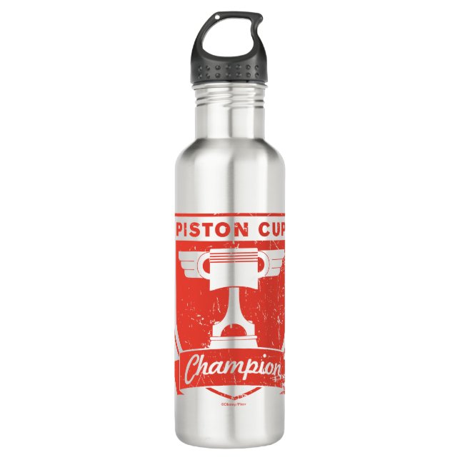 Cars 3 | Piston Cup Champion Stainless Steel Water Bottle (Front)