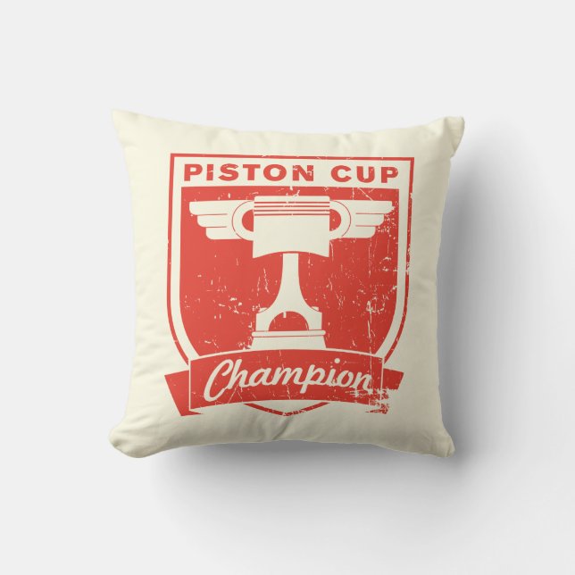 Cars 3 | Piston Cup Champion Throw Pillow (Front)