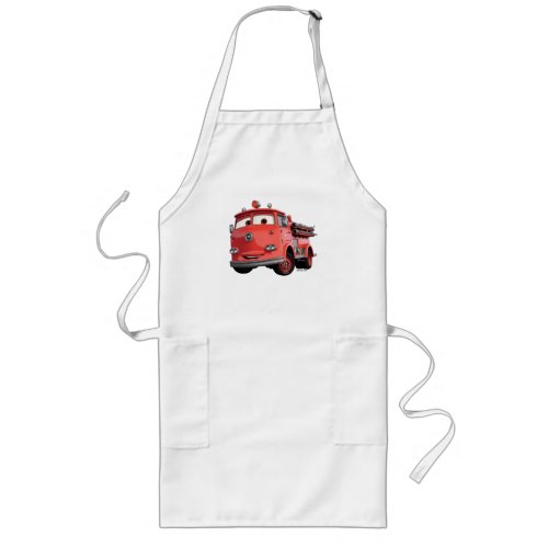 Cars 3  Red Long Apron