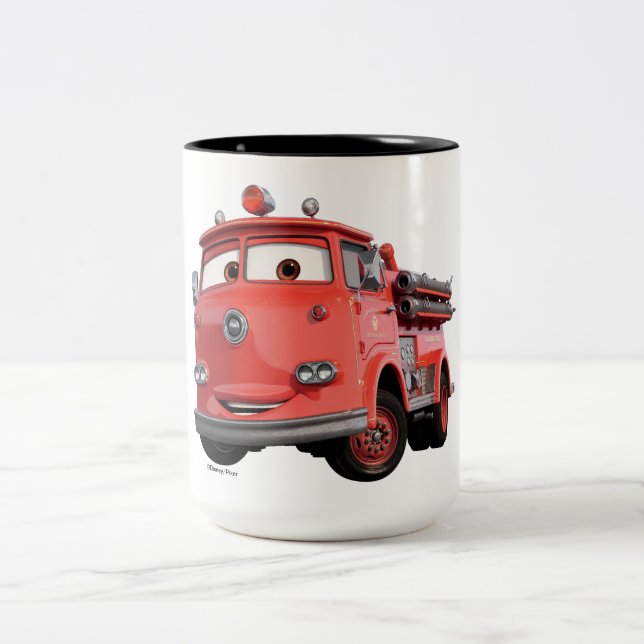 Cars 3 | Red Two-Tone Coffee Mug (Center)