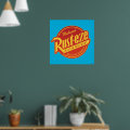 Cars 3 | Rust-eze Logo Poster | Zazzle
