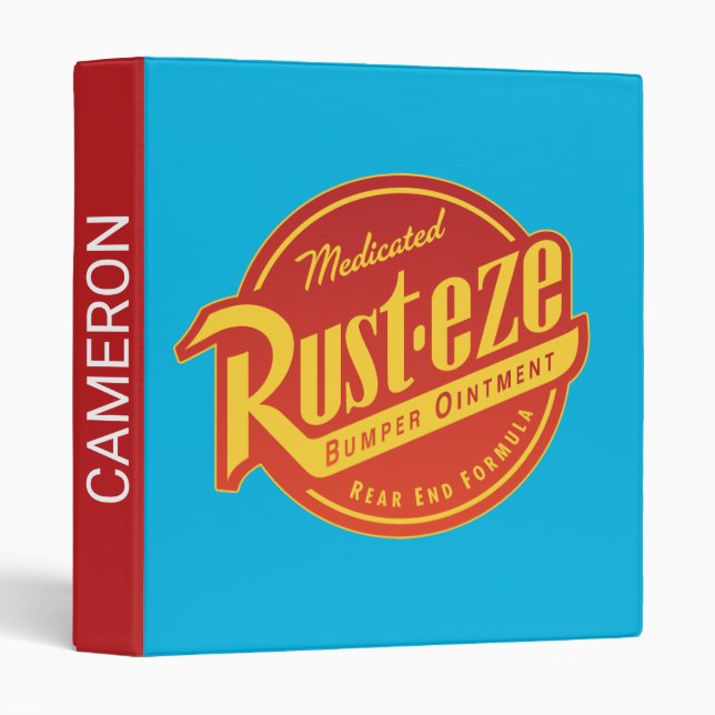Cars 3 | Rust-eze Logo Ring Binder (Front/Spine)