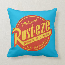 Cars 3 | Rust-eze Logo Throw Pillow