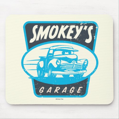 Cars 3  Smokeys Garage Mouse Pad