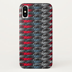 Cars 3 Speeding Ahead Pattern iPhone X Case