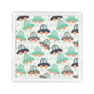 Cars and More Cars Acrylic Tray