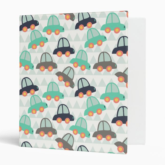 Cars and More Cars Binder (Front/Inside)