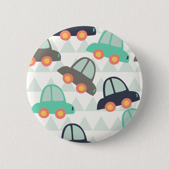Cars and More Cars Button (Front)