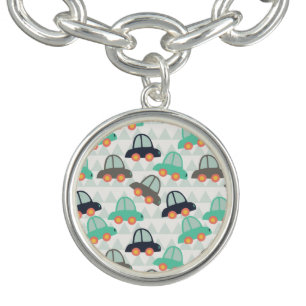 Cars and More Cars Charm Bracelet