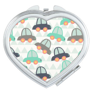 Cars and More Cars Compact Mirror