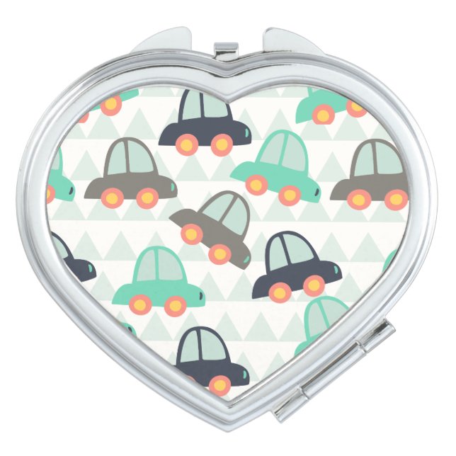 Cars and More Cars Compact Mirror (Front)
