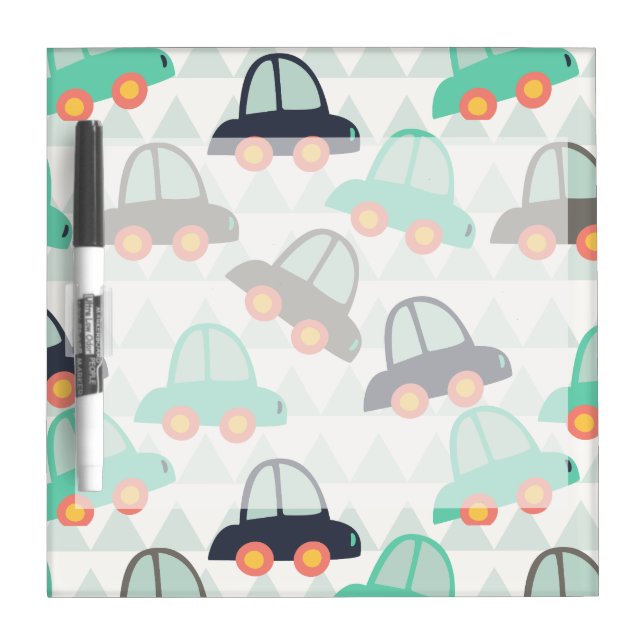 Cars and More Cars Dry-Erase Board (Front)