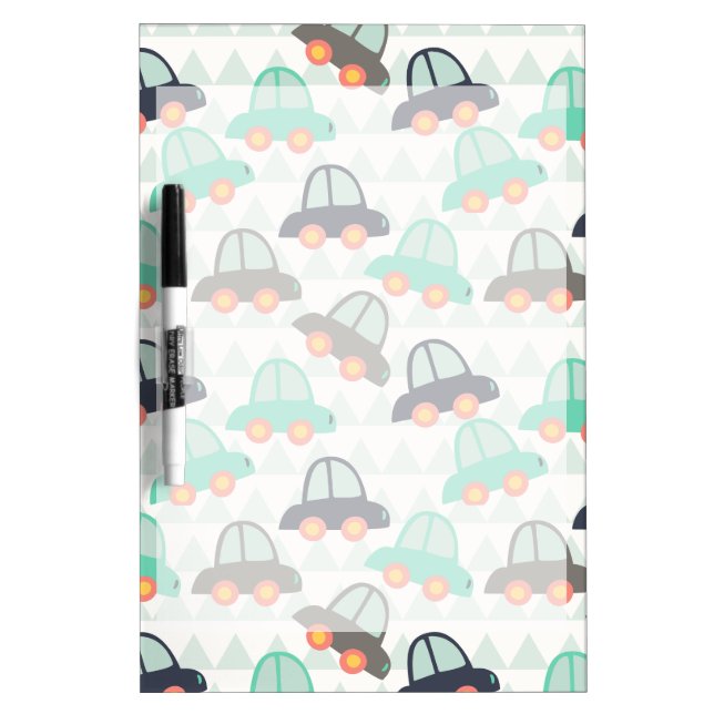 Cars and More Cars Dry-Erase Board (Front)