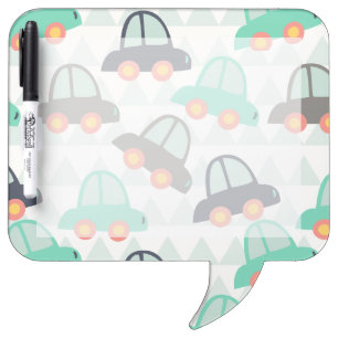 Cars and More Cars Dry-Erase Board