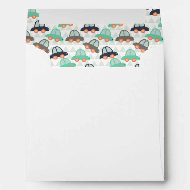 Cars and More Cars Envelope (Back (Bottom))