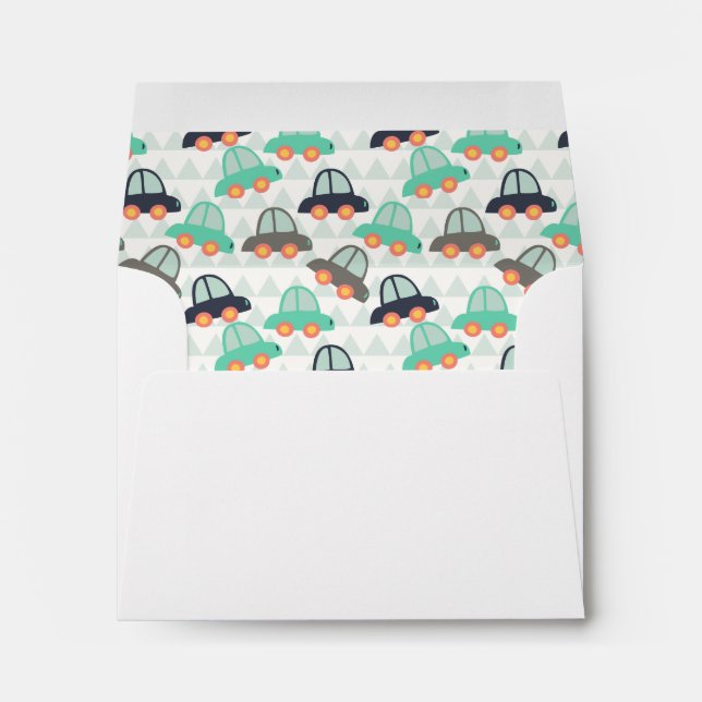 Cars and More Cars Envelope (Back (Bottom))